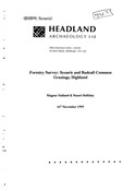 910.Scourie and Badcall,Common Grazings Forestry Survey.pdf